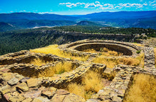 Load image into Gallery viewer, The Great Kiva at Chimney Rock is aligned to phases of the moon, and is the highest elevation archaeological sites in the Southwest.
