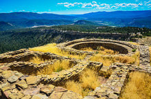 Load image into Gallery viewer, The Great Kiva at Chimney Rock is aligned to phases of the moon, and is the highest elevation archaeological sites in the Southwest.