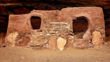 Load image into Gallery viewer, Horse Collar Ruins is named for these twin doorways.
