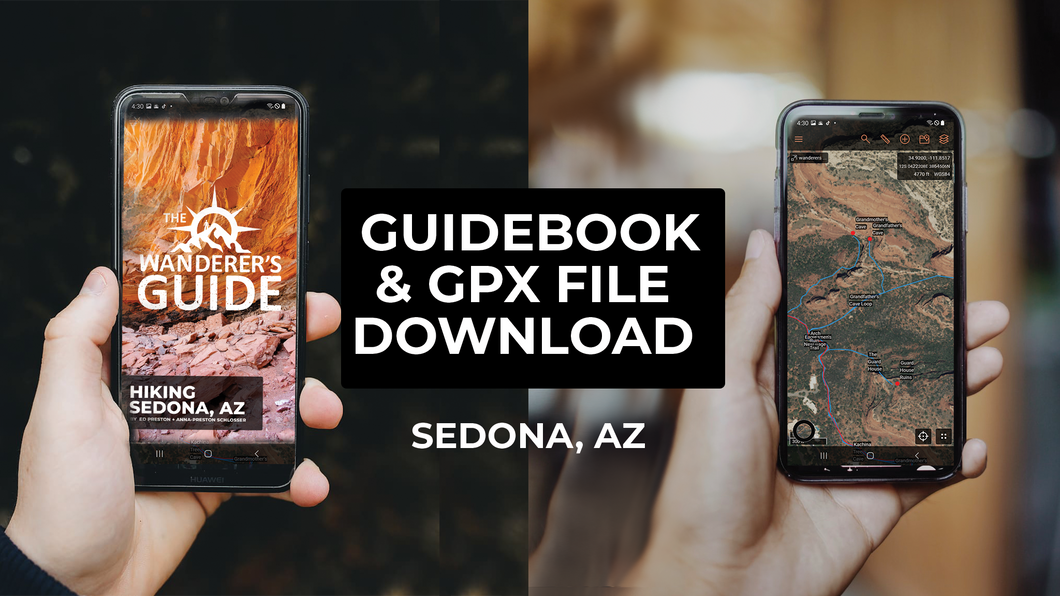 Sedona Cliff Dwellings - GPS Coordinates & Hiking Trails (235 Sites Included)